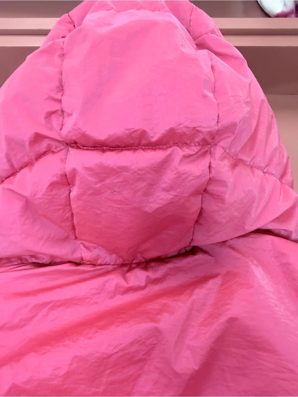 Gap kids Pink Hooded Puffer Jacket